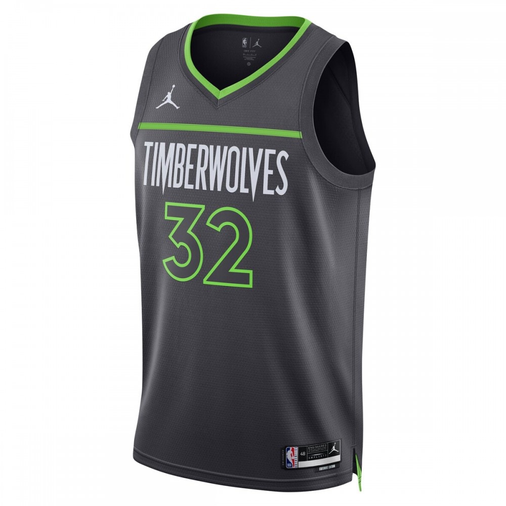 Karl-Anthony Towns Minnesota Timberwolves Jordan Brand 2022/23 Statement Edition Swingman Black Jersey-Pro Kit Vault | Brand New 26/27 Sports Jerseys